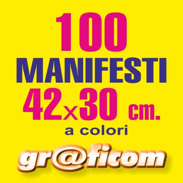 manifesti 42x30 100