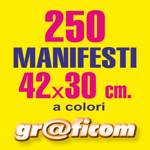 manifesti 42x30 250