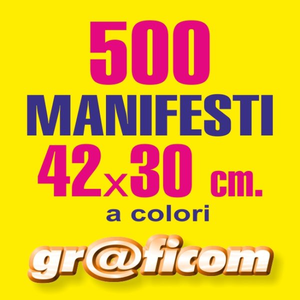 manifesti 42x30 500