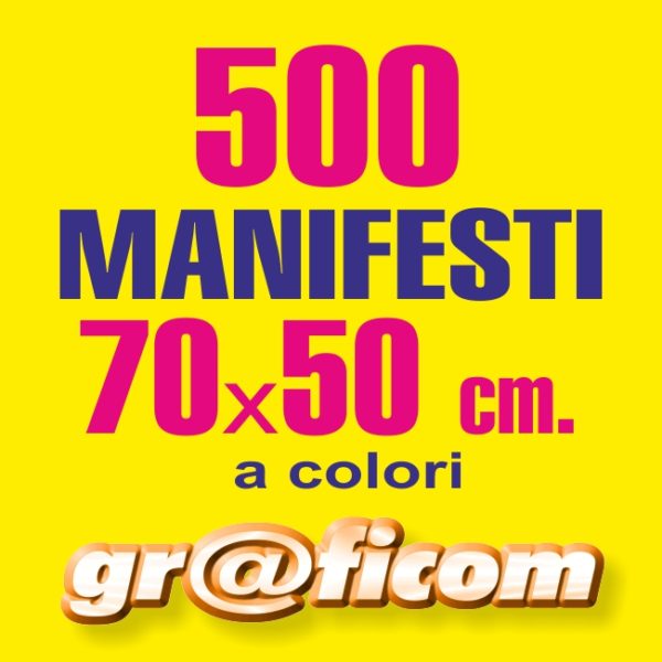 manifesti 70x50 500